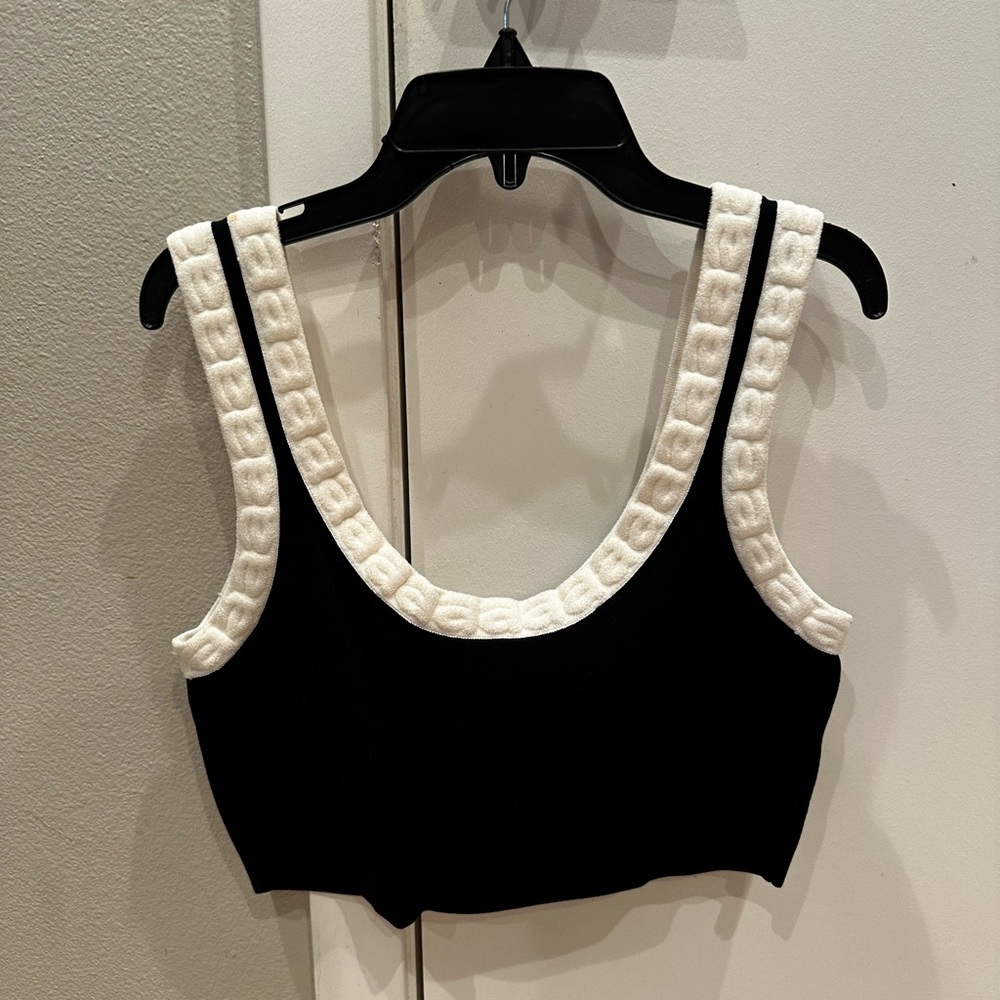 Alexander Wang Logo trim top